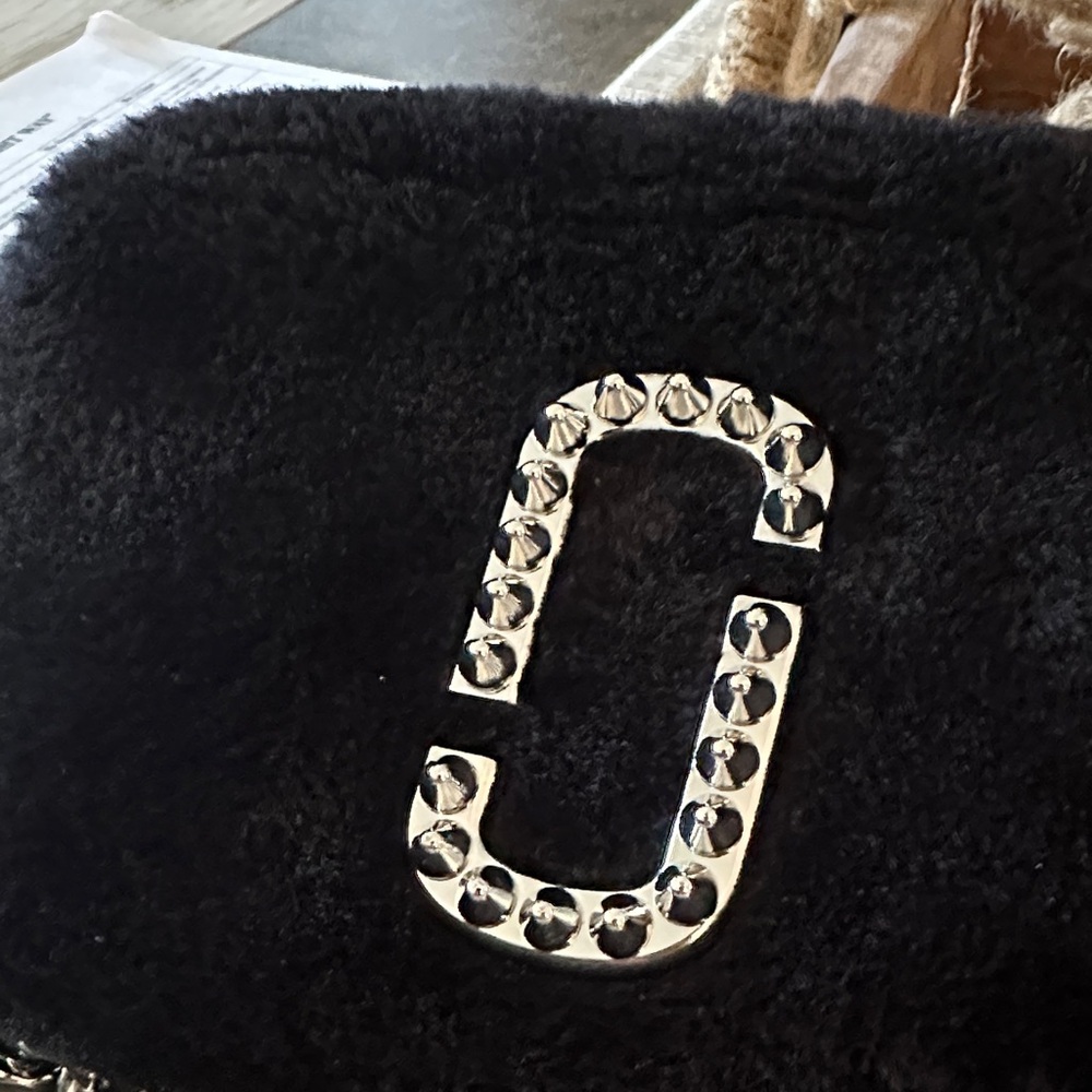 Marc Jacobs Black and Silver Crossbody Bag - Picture 4 of 4